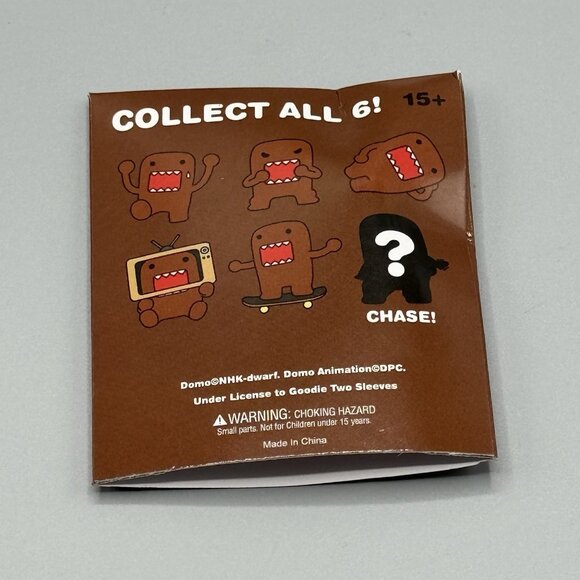 Domo Kun Running Pose Blind Enamel Pin New Open Box Authentic - Picture 4 of 4